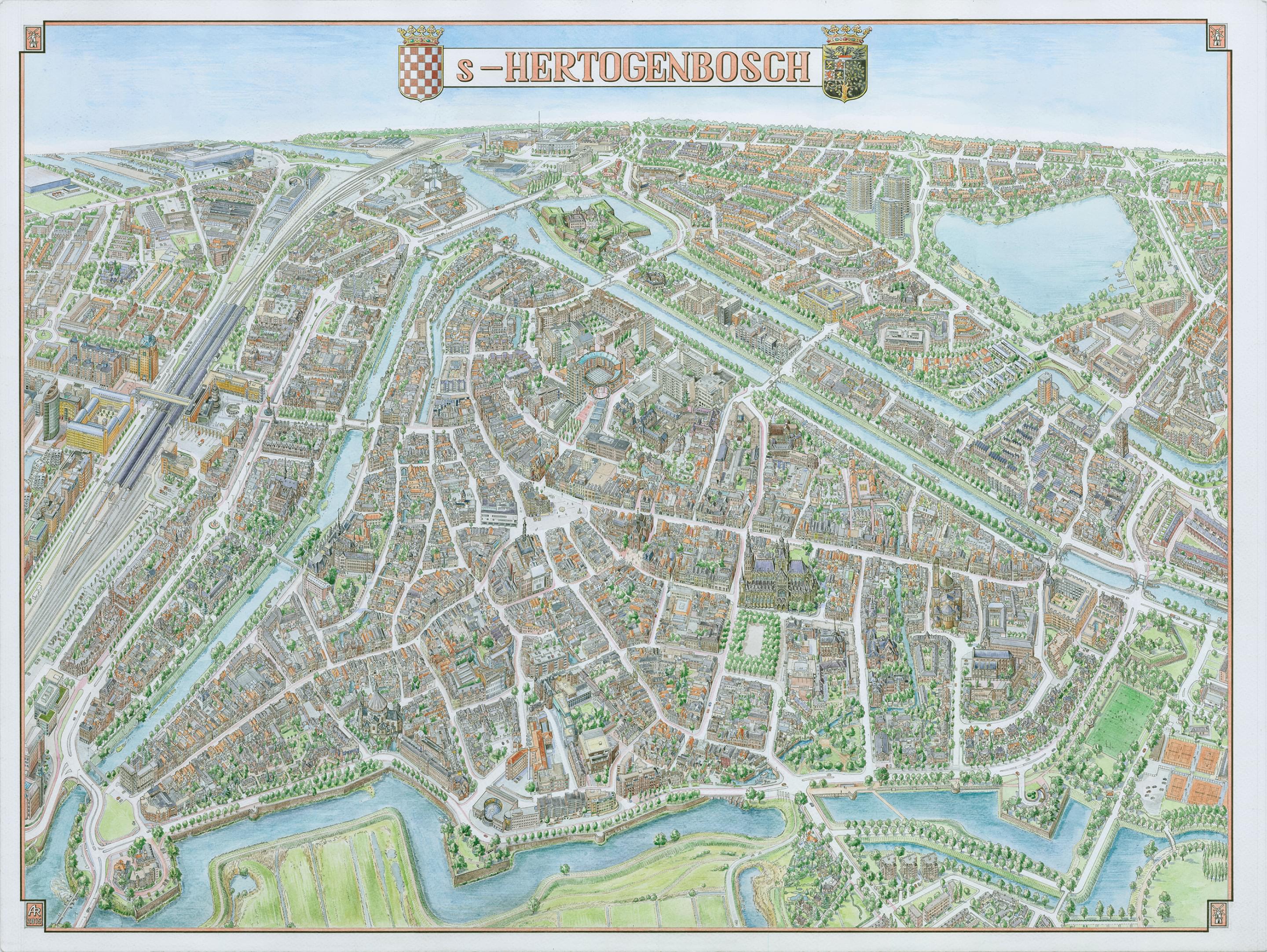 The world from the bird's-eye view
